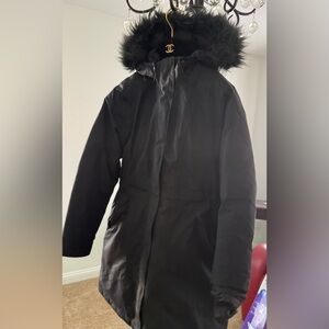 LONG PARKA NORTHFACE FUR HOOD